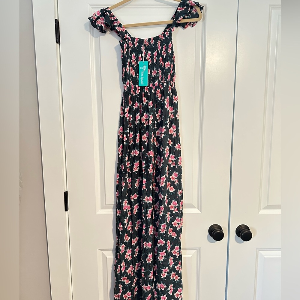 Tiare Hawaii NWT Floral Jumpsuit